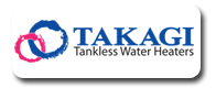 We Install Takagi Tankless Water Heaters in Poway